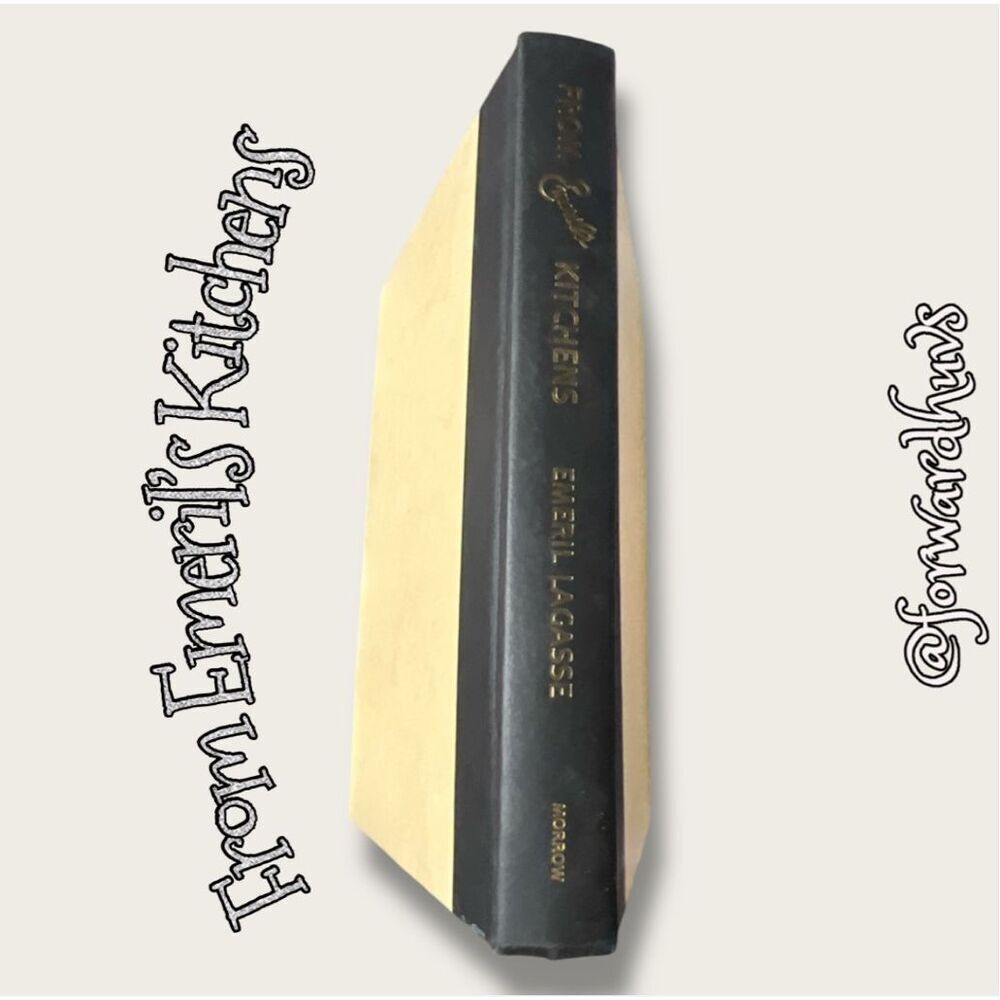 From Emeril's Kitchens by Emeril Lagasse;  2003 1st Edition NO Dust Jacket